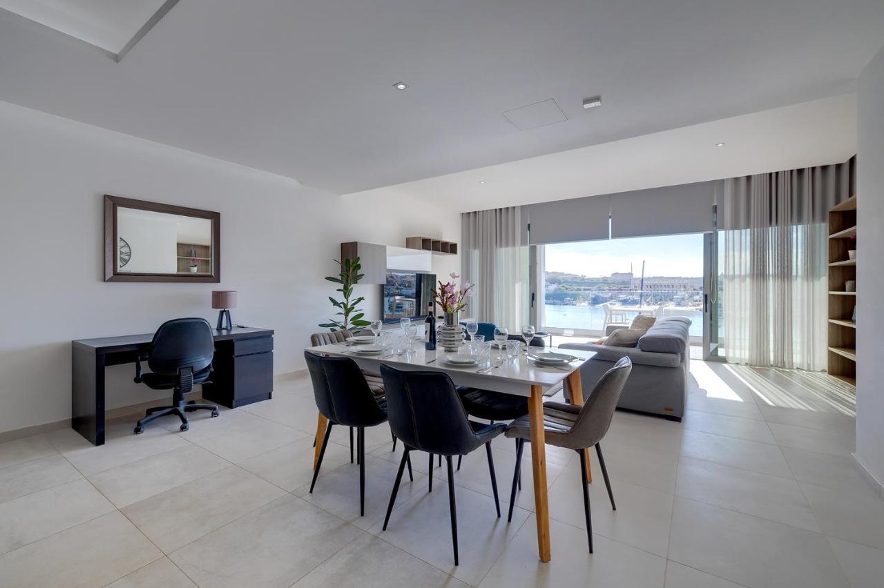 Superlative Apartment With Valletta And Harbour Views Sliema Exterior foto